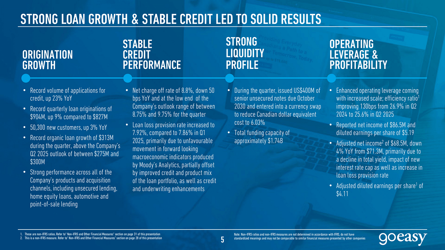 goeasy (GSY) Investor Relations Material goeasy (GSY) Investor Relations Material