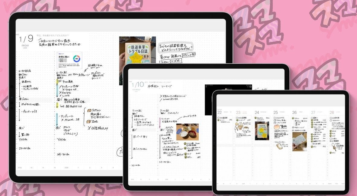 🗓️【11月中は20％OFF】2026年デジタルプランナー