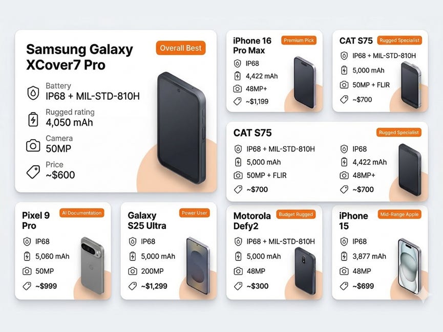 Best Phones for Construction Workers in 2026 Field-Tested Picks + Must ...