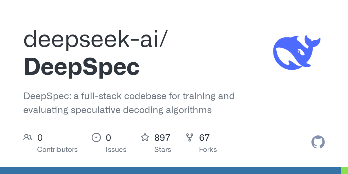DeepSeek macht Inferenz quelloffen schneller: DeepSpec setzt auf spekulatives Decoding