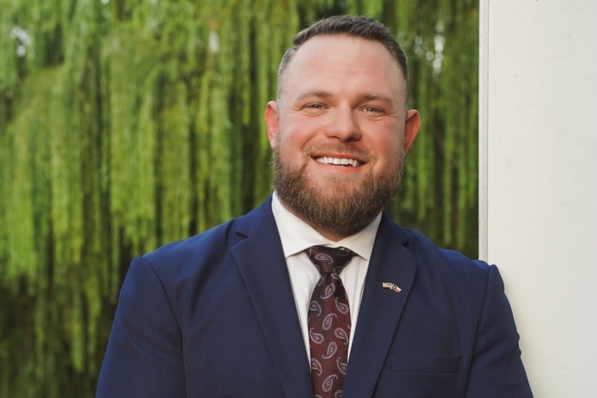 Taylor Rehmet, a Democrat and machinist union leader, won the Jan. 31 special election runoff for Senate District 9 in North Texas. He will face Republican Leigh Wambsganss again in November, when the two will vie for a full four-year term.