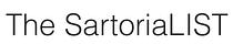 The SartoriaLIST