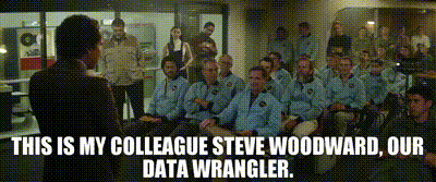 YARN | This is my colleague Steve Woodward, our data wrangler. | Kong:  Skull Island | Video gifs by quotes | e0190a6f | 紗