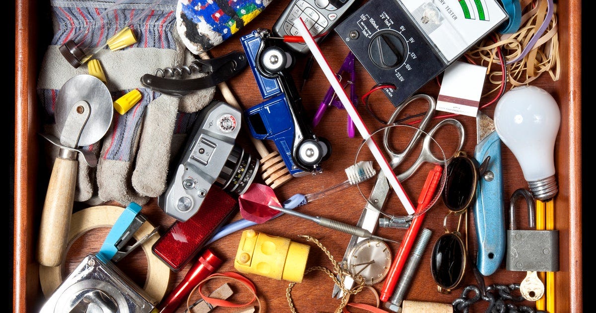 The average Brit's 'bits and bobs drawer' contains six batteries and five  'unspecified' cables | The Independent