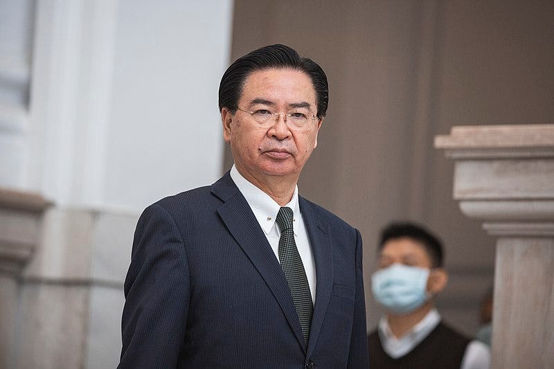 File:Taiwanese Minister of Foreign Affairs Joseph Wu at Office of President, Taipei 20200401.jpg File:Taiwanese Minister of Foreign Affairs Joseph Wu at Office of President, Taipei 20200401.jpg