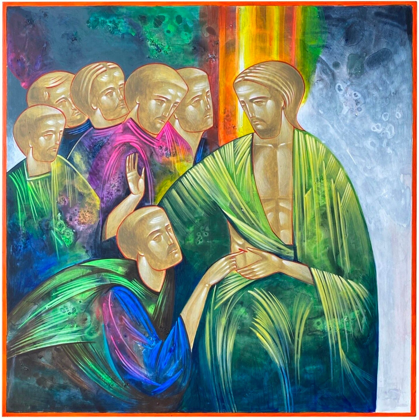Kateryna Shadrina "The Assurance of Apostle Thomas"