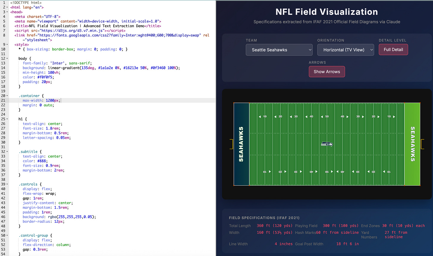 From PDF to Production: Building Broadcast-Quality NFL Visualizations ...