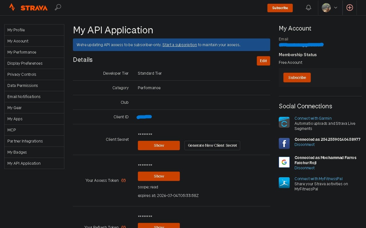 Strava Subscription Requirement Strava Subscription Requirement