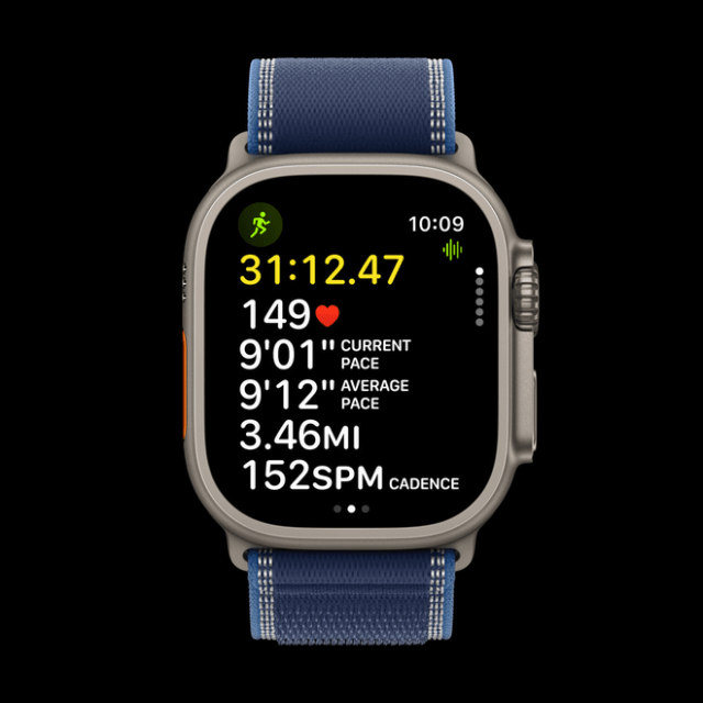 Runners get the most accurate GPS in a sports watch, a customizable Action button that can be used for Precision Start or to mark segments, advanced metrics, custom workouts, training load, and more.