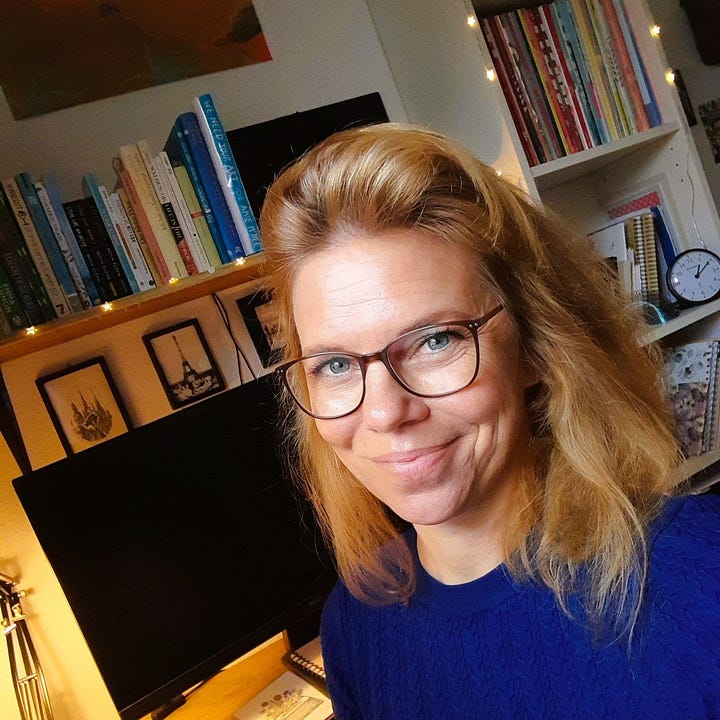 NIna Praun Mußestunde frei und kreativ achte Jahre Freiheit