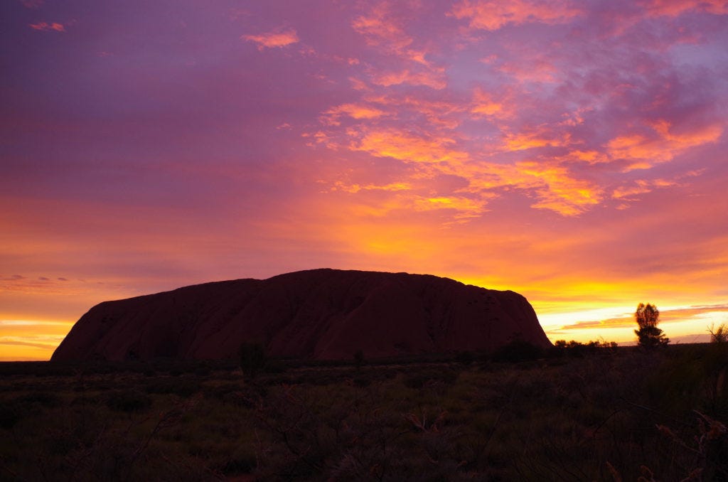 Ayers Rock Sunrise Ayers Rock Sunrise