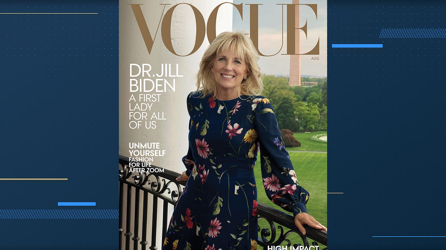 First lady Jill Biden is on the cover of Vogue magazine | NewsNation