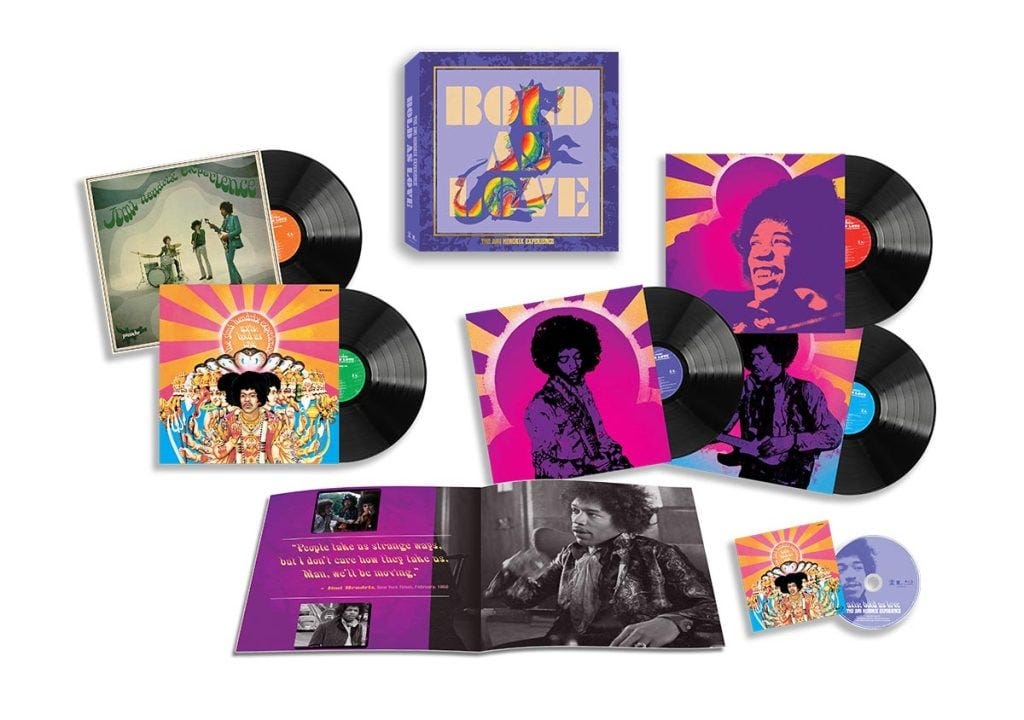 THE JIMI HENDRIX EXPERIENCE: BOLD AS LOVE: THE AXIS: BOLD AS LOVE SESSIONS BOX SET COMING NOVEMBER 7