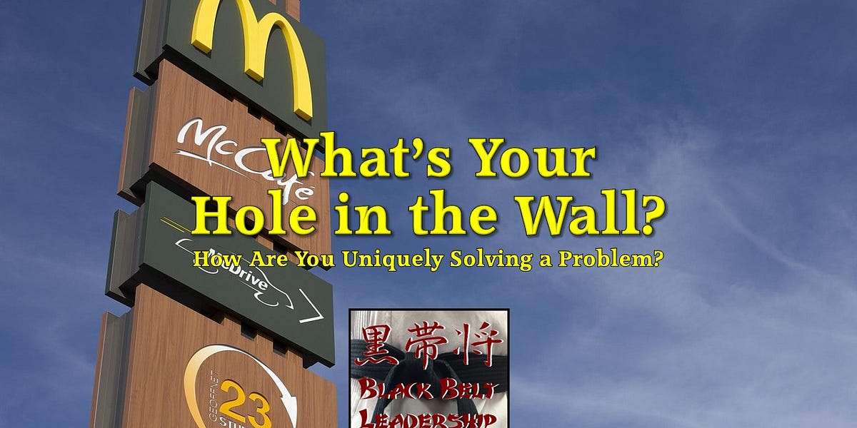 What's Your Hole in the Wall