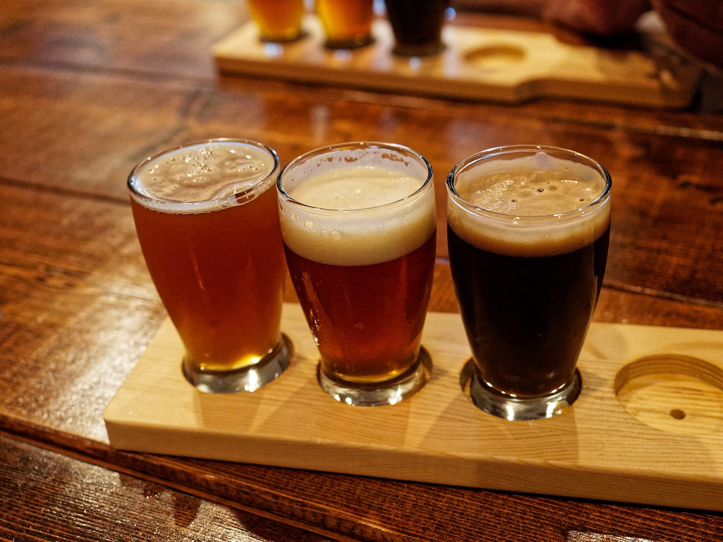 Beer samples