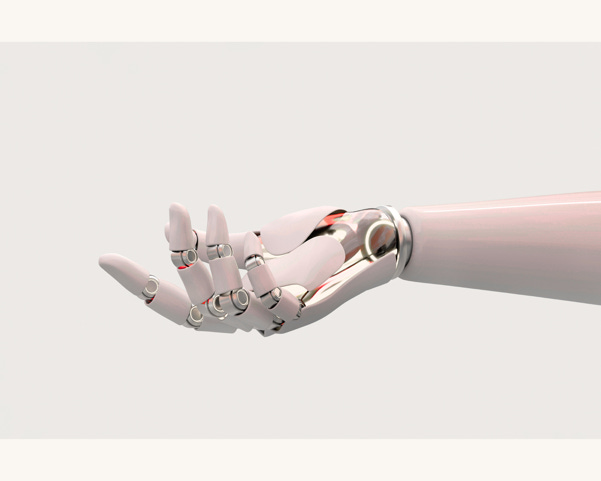 A robot hand with a silver metal arm

AI-generated content may be incorrect.