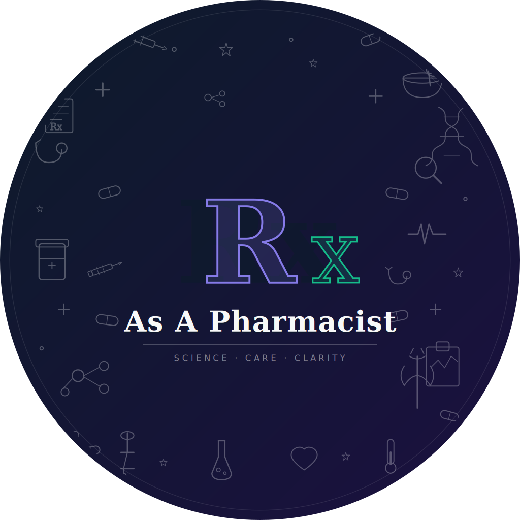 As A Pharmacist 