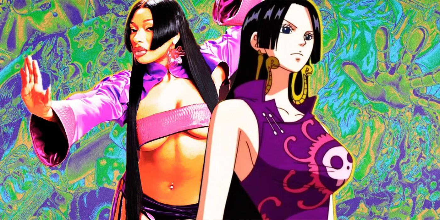 Megan Thee Stallion Brings One Piece's Boa Hancock to Life in PlayStation  2-Inspired Cosplay