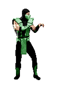 Reptile Mortal Kombat Stickers - Find & Share on GIPHY