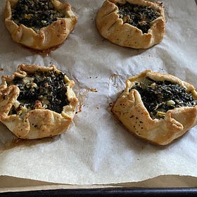 Kale & Feta Galettes