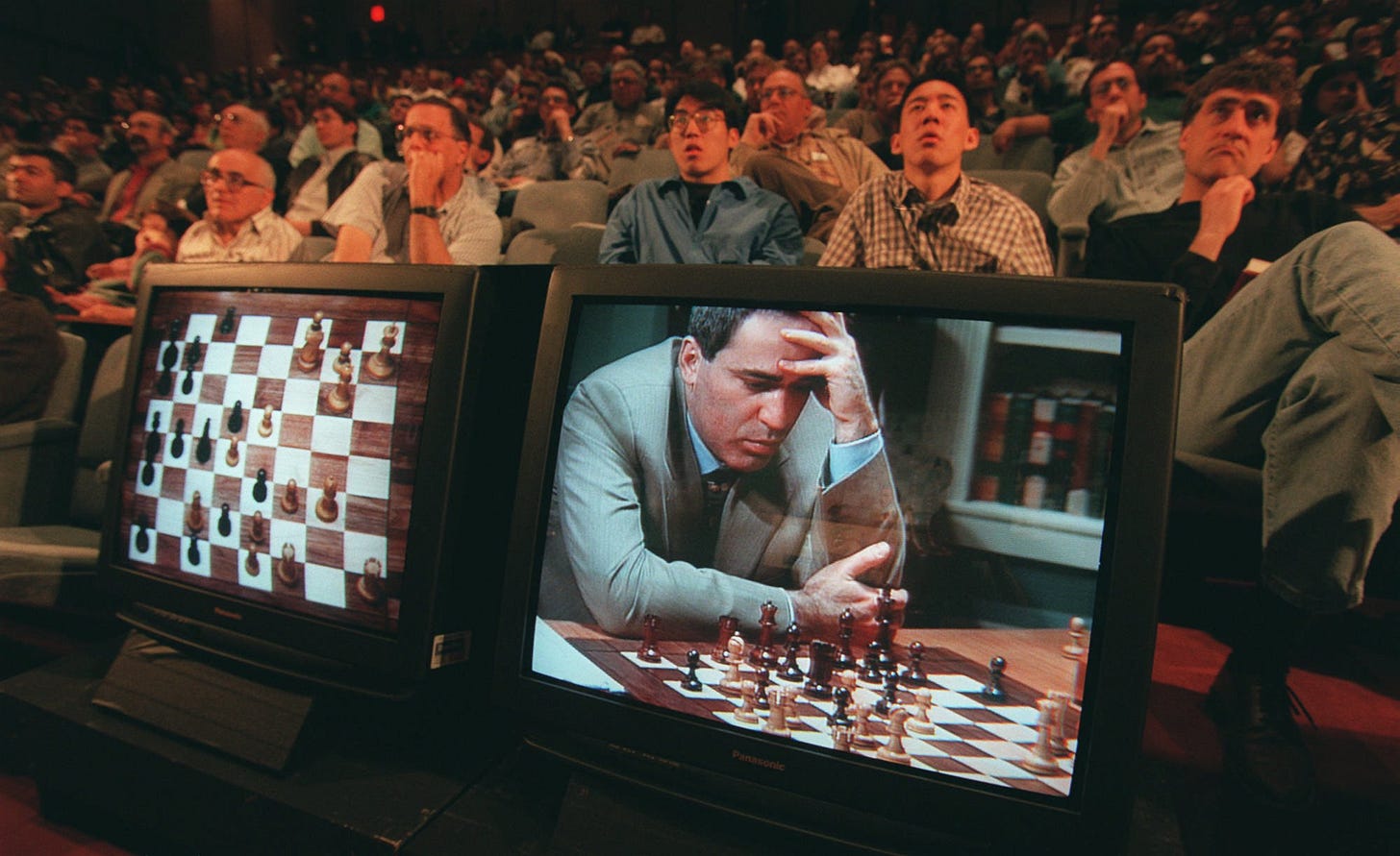 Garry Kasparov had a chess showdown with IBM's AI long before ChatGPT - The Washington Post Garry Kasparov had a chess showdown with IBM's AI long before ChatGPT - The Washington Post