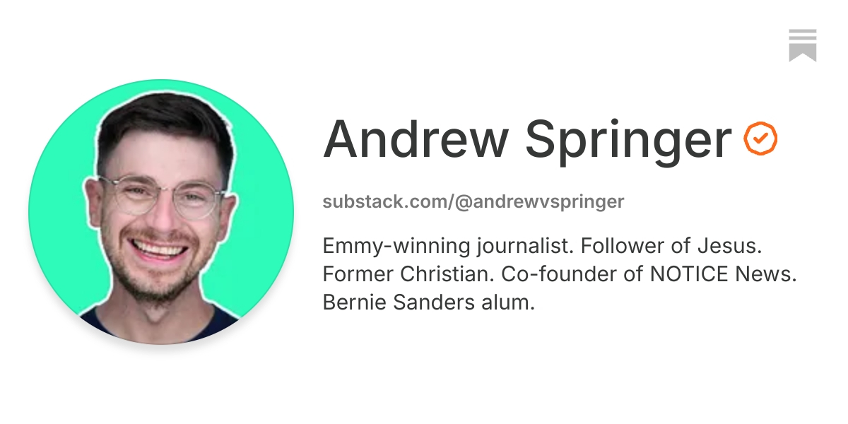 Andrew Springer | Substack
