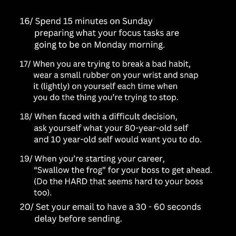 These are timeless lessons you can apply every day in your life.