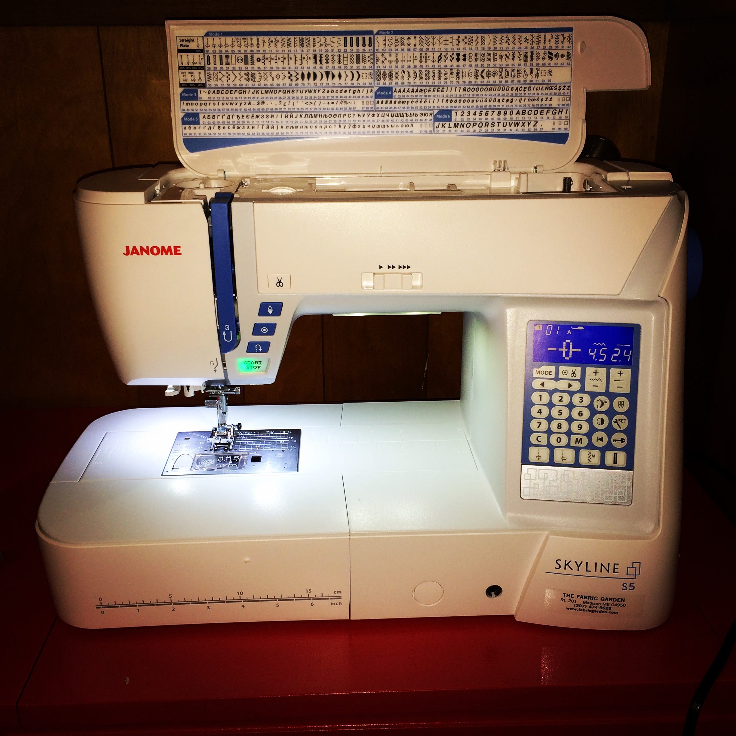 Janome Skyline S5 review - gretchen schaefer