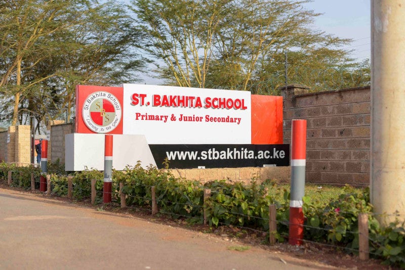 St. Bakhita currently operates two kindergartens, two primary schools, and a junior school. St. Bakhita currently operates two kindergartens, two primary schools, and a junior school.