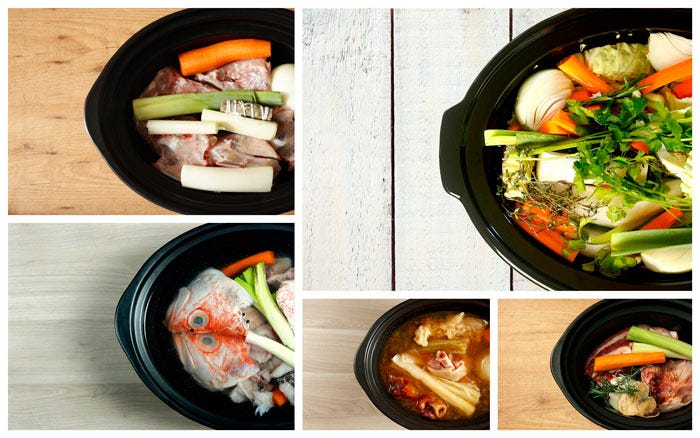 Caldos. Diez recetas para crock pot o slow cooker