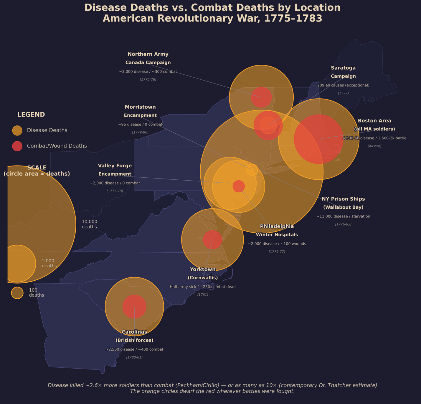 A map of the united states with orange circles AI-generated content may be incorrect.