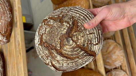 A small selection of bread from Germany.