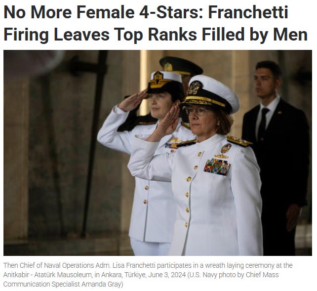 femaleservicemembers-femaleveterans-veterans-when-Admiral-Pete-Hegseth-fired-Adm-Lisa-Navy-first-chief-last-week-any-clear-pa