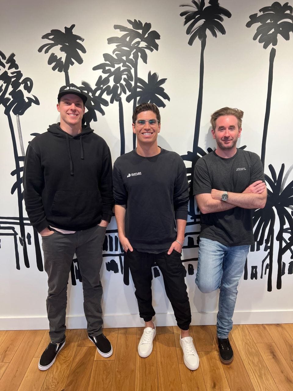 Datum Source founders Thomas Cobbs, Rob Pakalski and Ryan Nagle