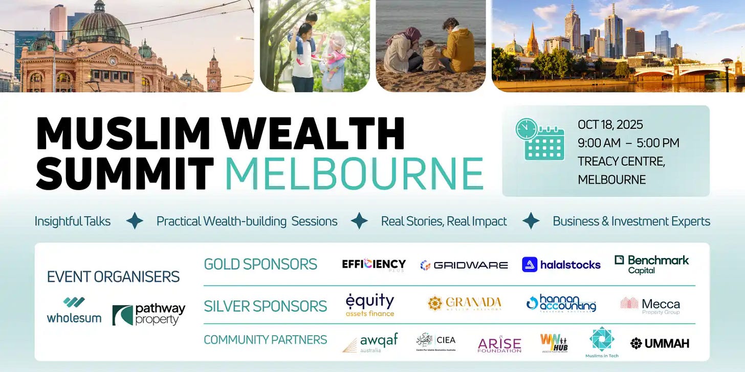Banner image for Muslim Wealth Summit (Melbourne) 2025