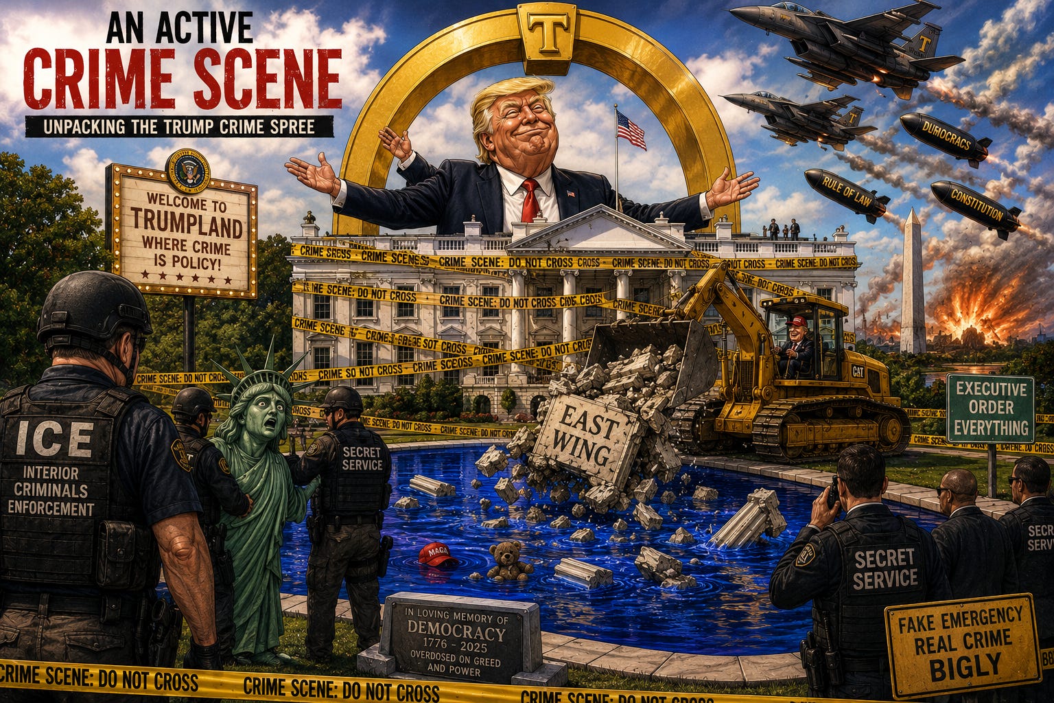 An Active Crime Scene: Unpacking the Trump Crime Spree