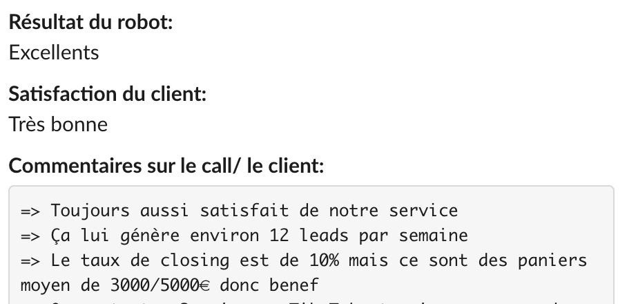 retour client my name is bond