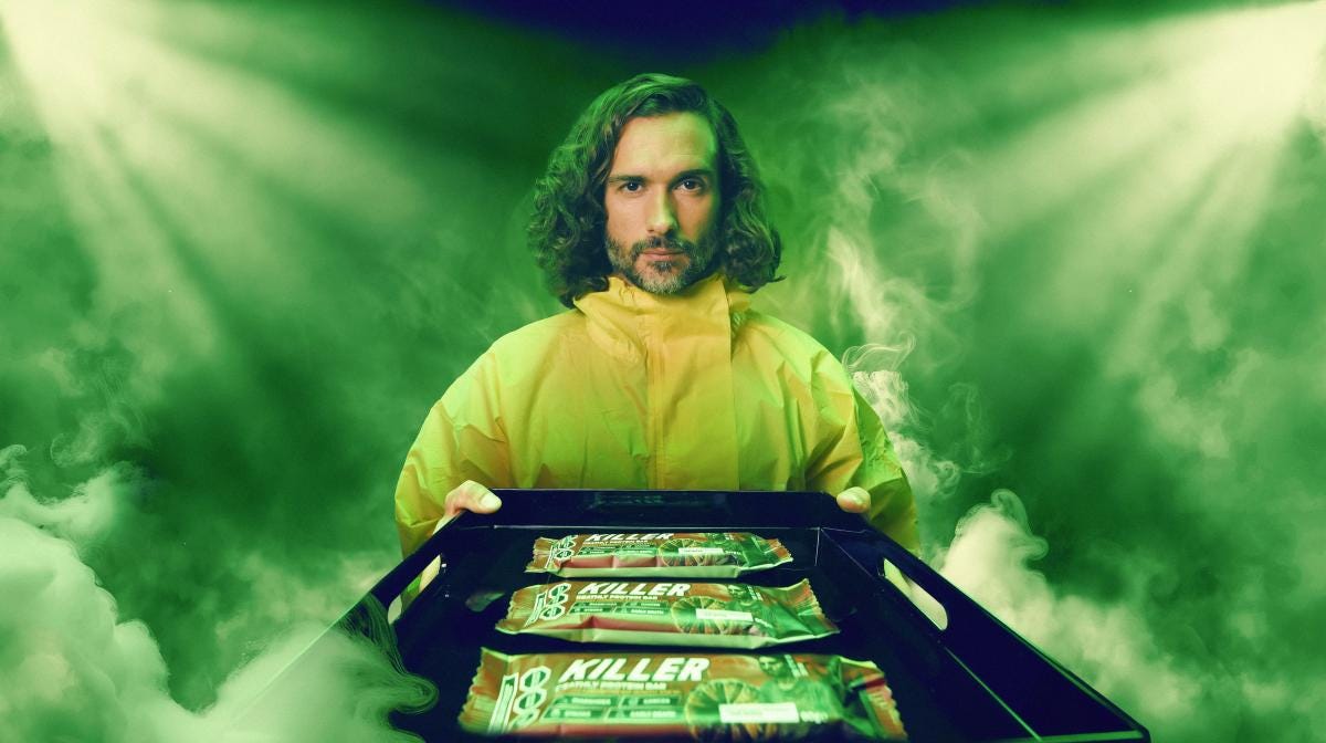 Channel 4 follows Joe Wicks as he develops “KILLER” protein bar to expose  the truth of ultra-processed food | Channel 4