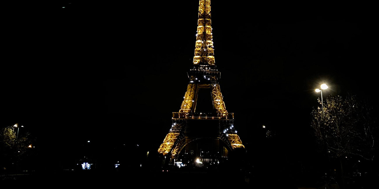 Went to Paris with a stranger