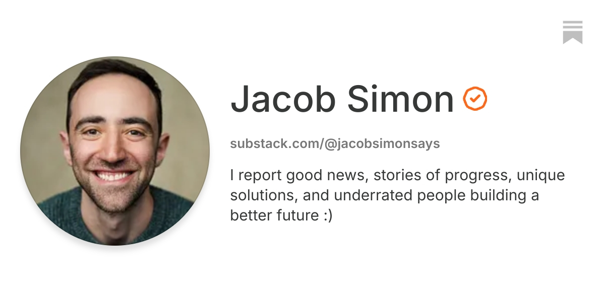 Jacob Simon | Substack