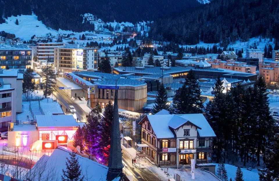 A general view shows Davos Congress Centre, the venue of the World Economic Forum (WEF) 2023, in the Alpine resort of Davos, Switzerland, January 14, 2023. REUTERS/Arnd Wiegmann A general view shows Davos Congress Centre, the venue of the World Economic Forum (WEF) 2023, in the Alpine resort of Davos, Switzerland, January 14, 2023. REUTERS/Arnd Wiegmann
