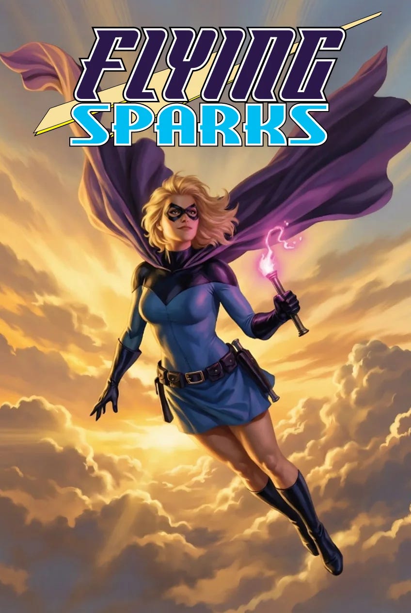 The Flying Sparks Omnibus is Here: 450+ Pages of Indie Superhero Comics ...