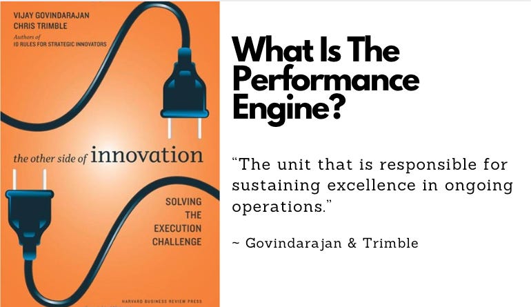 Image of The Other Side of Innovation book cover with quote from authors.