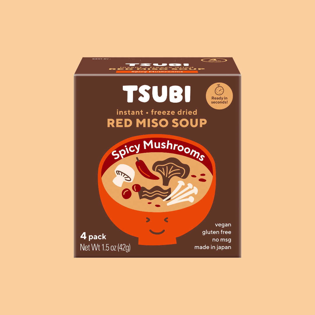 Red Miso with Spicy Japanese Mushrooms Red Miso with Spicy Japanese Mushrooms
