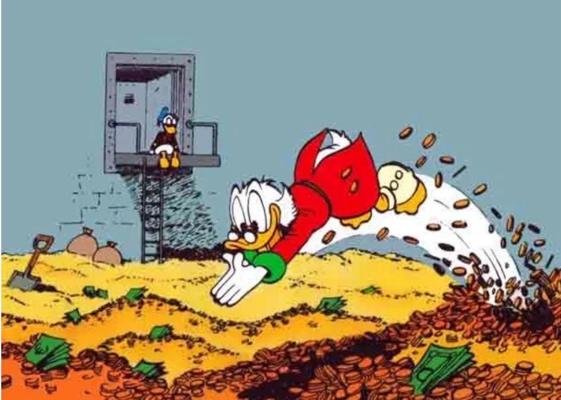 I used to wonder what its like to swim like Scrooge McDuck : r/GenX I used to wonder what its like to swim like Scrooge McDuck : r/GenX