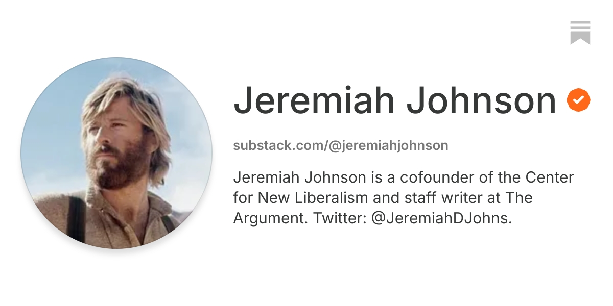 Jeremiah Johnson | Substack