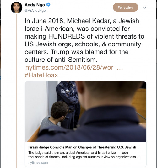 https://twitter.com/MrAndyNgo/status/1097720799748775936 https://twitter.com/MrAndyNgo/status/1097720799748775936
