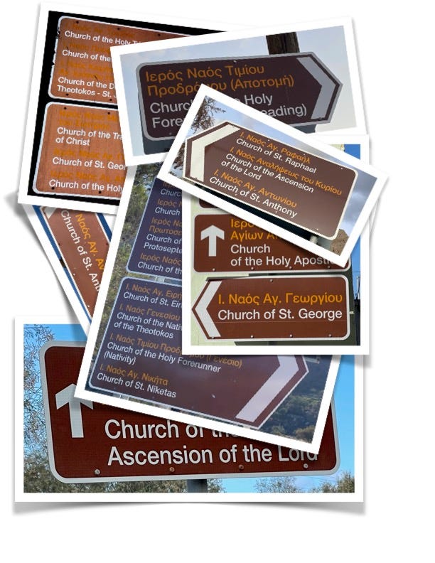 So many churches!