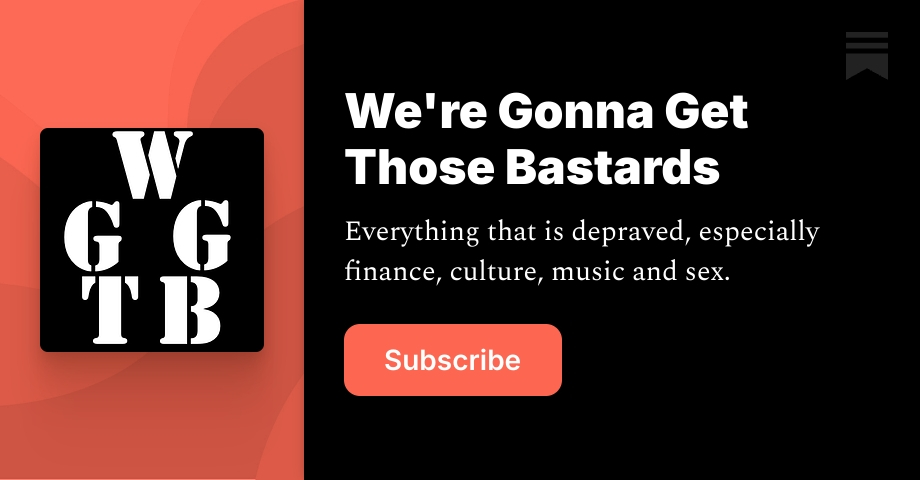 We're Gonna Get Those Bastards | Jared Dillian | Substack