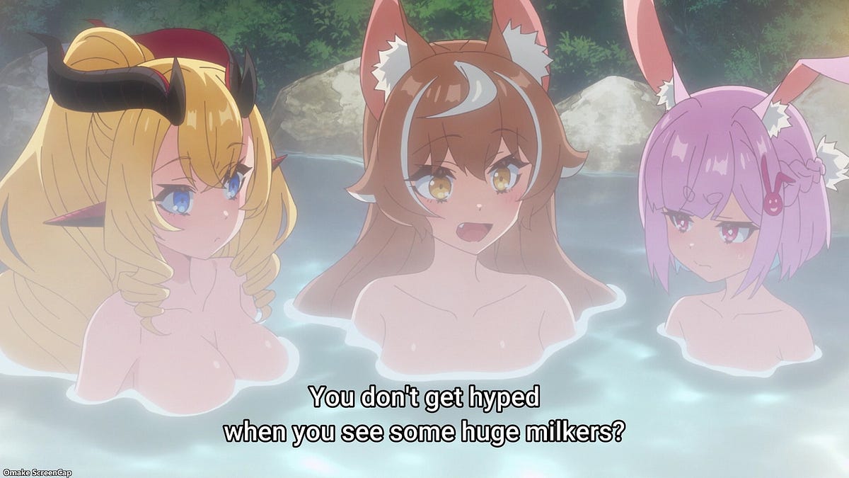 Jingai Kyoushitsu no Ningengirai Kyoushi &mdash; Episode 8 &mdash; Isaki Likes Milkers